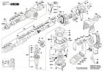 Bosch 3 611 B4A 001 Gbh 3-28 Dfr Rotary Hammer 230 V / Eu Spare Parts